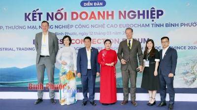 BINH PHUOC: OPENING EUROCHAM BUSINESS CONNECTION FORUM - BINH PHUOC PROVINCE IN 2024