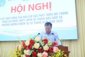Phó CT UBND huyện Nguyễn Văn Hạ phát biểu chỉ đạo tại hội nghị