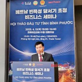 Bình Phước tổ chức thành công Hội nghị xúc tiến đầu tư tại Seoul, Hàn Quốc