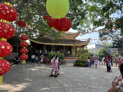 Quang cảnh chùa Đức Minh, huyện Hớn Quản