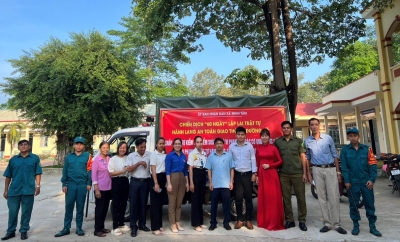 Xã Minh Tam triển khai thực hiện Chiến dịch “60 ngày” lập lại trật tự hành lang an toàn giao thông đường bộ trên địa bàn huyện.