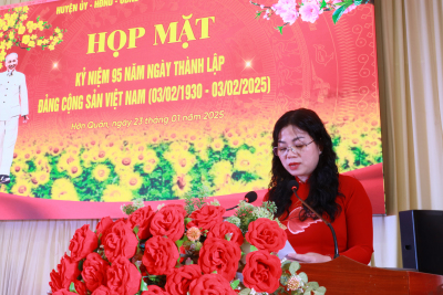 HỚN QUẢN HỌP MẶT KỶ NIỆM 95 NĂM NGÀY THÀNH LẬP ĐẢNG CỘNG SẢN VIỆT NAM (03/2/1930 - 03/2/2025)