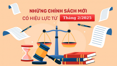 Nhiều chính sách có hiệu lực từ ngày 01.02.2025. Ảnh: internet.