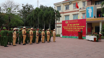 HỚN QUẢN RA QUÂN TRẤN ÁP TỘI PHẠM