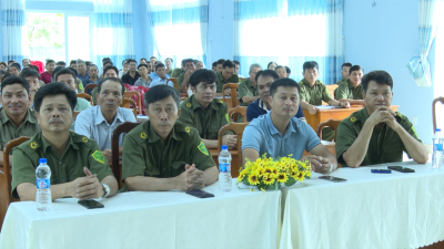 Hớn Quản tổ chức khai giảng lớp tập huấn nghiệp vụ phòng cháy, chữa cháy và cứu nạn cứu hộ năm 2024.