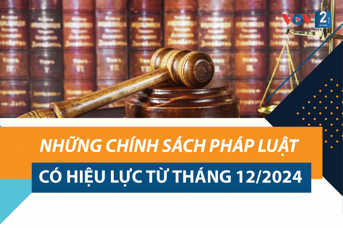 Hình ảnh minh họa: Những chính sách có hiệu lực từ ngày 01/12/2024. Ảnh internet.